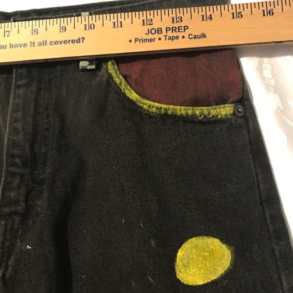 Hand painted Jeans - Picture 5 of 7